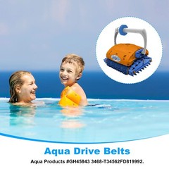 4Pcs Pool Cleaner Drive Belts Replacement for Aquabot Parts 3302 A3302PK Belt