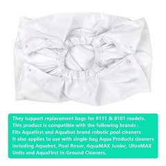 Pokin Pool Cleaner Replacement Fine Filter Bag Compatible with Aquabot Filter…