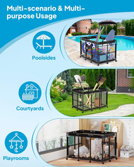 Pool Storage Bin Xx-Large, Nylon Mesh Pool Float Storage Organizer for Noodles,