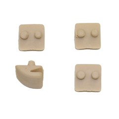 Hayward AXV014SP Santoprene Shoe Kit 4-Pack