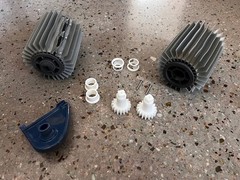 Used Polaris 9550 Sport Robotic Cleaner Brush Roller Gear R0528900 R0517400