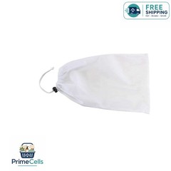 Portable White Mesh Bag Replacement for In-ground & Above-Ground Pool Vacuums