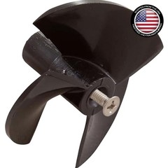 Durable Black Replacement Impeller with Screw for Robotic Cleaners – 9995266-R1