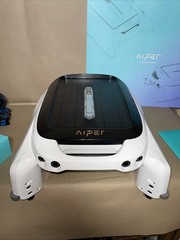 Aiper Surfer M1 Automatic Pool Skimmer Robotic Surface Cleaner with App Control