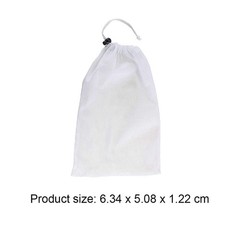 10Pcs Pool Cleaner Suction Bag Fine Mesh Pool Vacuum Plastic Bag for6221