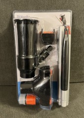 Robelle Jet Vac Kit w/ 5&prime; Pole Swimming Pool Spa Hot Tub Vacuum Pole Attachment