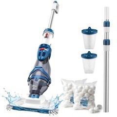 Cordless Pool Vacuum, Upgraded Dual Mode, 22 GPM Powerful Suction, 13.4&Prime; Wide…