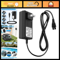 25.2V Charger Adapter for Robotic Pool Cleaner, Cordless Vacuum Power Supply