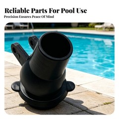 Pool Hose Swivel Flared Base Rotating Pool Cleaner Connector Mounting Tabs
