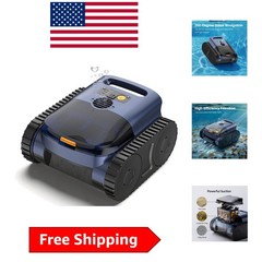 Battery Powered Robotic Pool Cleaner – Hassle-Free Cleaning for Up to 2150 Sq.ft