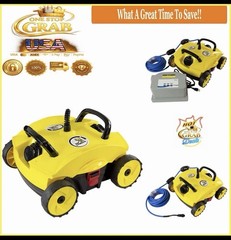 Aqua Select Stinger Above-Ground Robotic Swimming Pool Cleaner w/ Power used