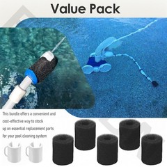 2 Pack 9-100-1018 Pool Cleaner Bag Collar with Polaris Pool Cleaners Model 18…