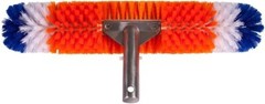 18 Inch 360 Degree Pool Cleaning Brush With Corner Bristles For Easy Cleaning
