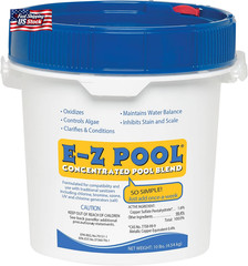 E-Z Pool Weekly All in 1 Concentrated Outdoor Swimming Pool Care Solution Blend