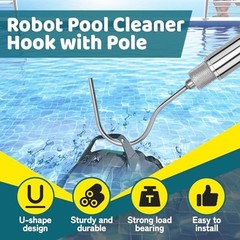 « Retrieval Hook for Robotic Pool Cleaner – 68 » Telescopic Cleaning Pole Accessor