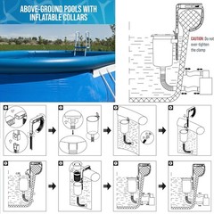 Pool Accessories Kit – Easy Installation, Clean Surface
