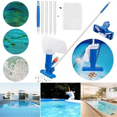 Swimming Pool Spa Suction Vacuum Head Cleaner Cleaning Kit Pool Accessories Tool