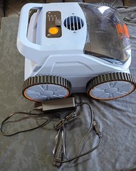 Zyerch Robotic Cordless Pool Vacuum for Pool Floor Wall 150min Run upto 2000sqft