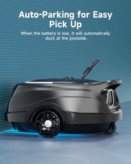 2026 Upgraded A1 Robotic Pool Vacuum for Above Ground Pools 120-Min Runtime
