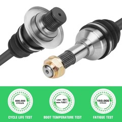 Rear Right CV Axle & Wheel Bearing Kit Fit for 1*Rear Right Axle+Bearing