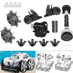 Replace for Polaris Quattro P40 P4000 Factory Tune Up Kit Rebuild Parts R0995100