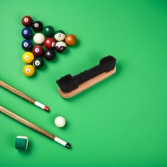 2 Sets Billiard Cue Polishing Cloth Billiards Shaft Snooker Cleaning