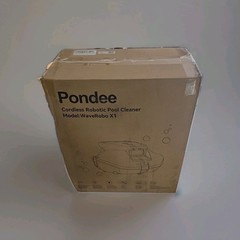 Pondee X1 Robotic Pool Vacuum, Cordless Pool Cleaner with 120 Mins Runtime