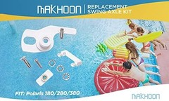 Makhoon Pool Cleaner Replacement Parts C36 Swing Axle Kit for Polaris White