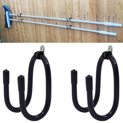 2 Pack Pool Pole Hanger/Hook, Pool Cleaning Tool Holder and Organizer for Poo…