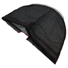 Primal Accessories Commercial 13&Prime; Soft Black Nylon Net 23&Prime; Leaf Rake – Net Only