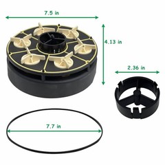 004302440800 6-Port Module Water Valve For Paramount with Valve Shell O-Ring