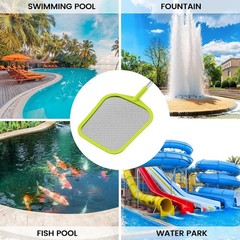 Pool Skimmer – Pool Skimmer net with pole, 5 Section AdjustableTelescopic Alu…