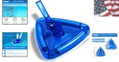 Heavy Duty Pool Vacuum Head – Adjustable Hose Connector for Easy Maneuverability