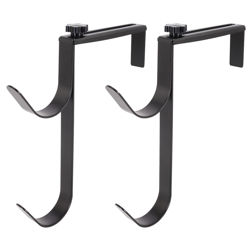 2pcs Pool Pole Hooks, Adjustable Thickened Panel Pool Fence Equipment Hooks M…