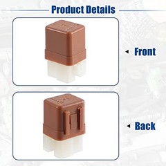 Car Motor Relay Replacement Fit for Nissan Titan – Pack of 1 – Brown