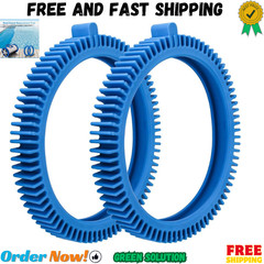 896584000-143 Blue Front Tire Kit with Super Hump Replacement Tires Compatible w