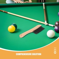 2 Sets Pool Table Cleaning Kit Billiards Wiping Cloth Cotton Stick
