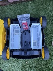 Aqua Select Stinger Above-Ground Robotic Swimming Pool Cleaner w/ Power used