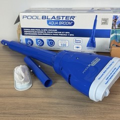 POOL BLASTER Aqua Broom Cordless Vacuum for Spa Small Pool & Tight Spaces EUC