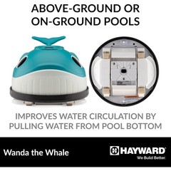 Automatic Above Ground Pool Cleaner Suction Vacuum for Any Size Swimming Pool