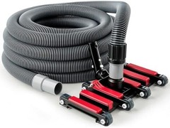 Professional Pool Vacuum Hose and Head – Heavy Duty Hoses with Swivel Cuff and W