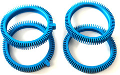 Pool Cleaner Front Tire and Rear Tire Combo Kit, Compatible with Poolvergnuegen