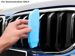Exact Fit 3pc Set Iconic Tri-Accent Grille Insert Trims Compatible with 2003