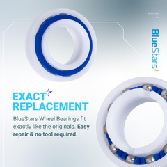 Ultra Durable 2-Pack MX8/MX6 Pool Cleaner Engine & Wheel Bearing R0527000 Replac