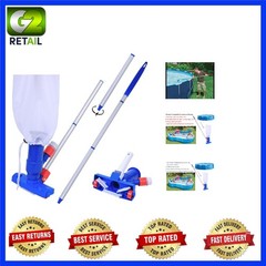 No Electric Needed! Efficient Jet Vacuum for Above Ground Pools & Water Features