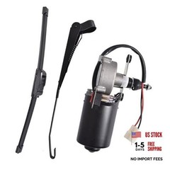 12V Electric Windshield Wiper Motor Kit Replacement for Polaris RZR