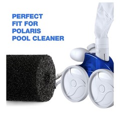 6-Pack Tail Sweep Scrubber for Polaris 280 360 380 480, Chlorine Resistant