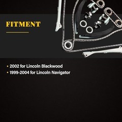 Timing Chain Kit Compatible with 1999-2004 for Lincoln Navigator Blackwood