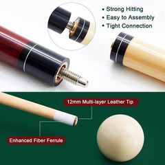 Liliful Pool Table Accessories Billiards Accessories Billiard Pool Balls with…