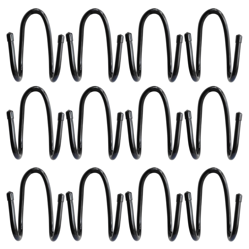 12PCS Chain Link Fence Hooks for Pool Poles, Nets, Brushes, and More